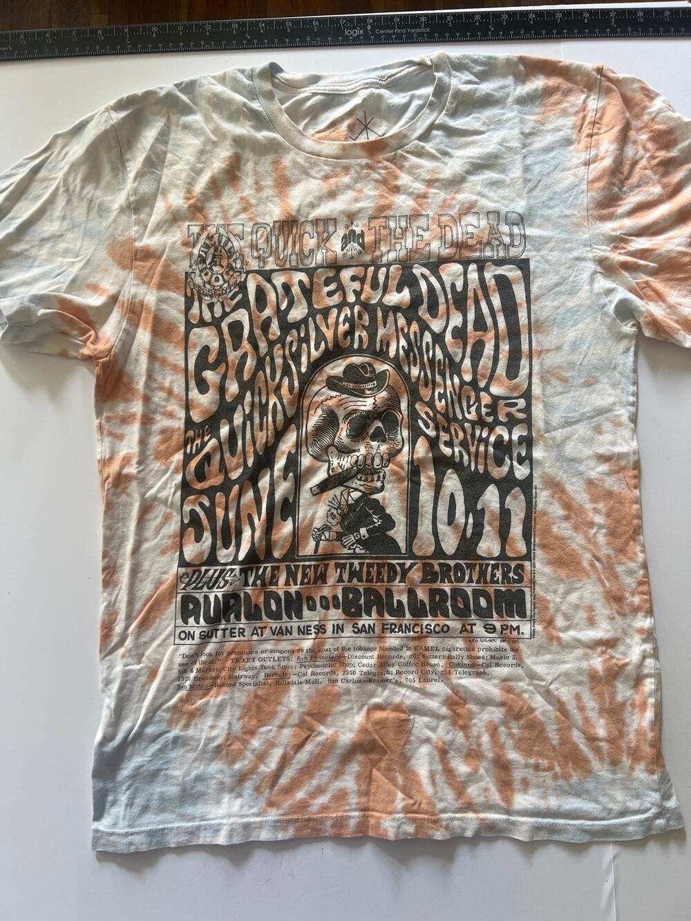 this Life Clothing Co.GratefulDead The Quick and the Dead tie-dye t-shirt size M